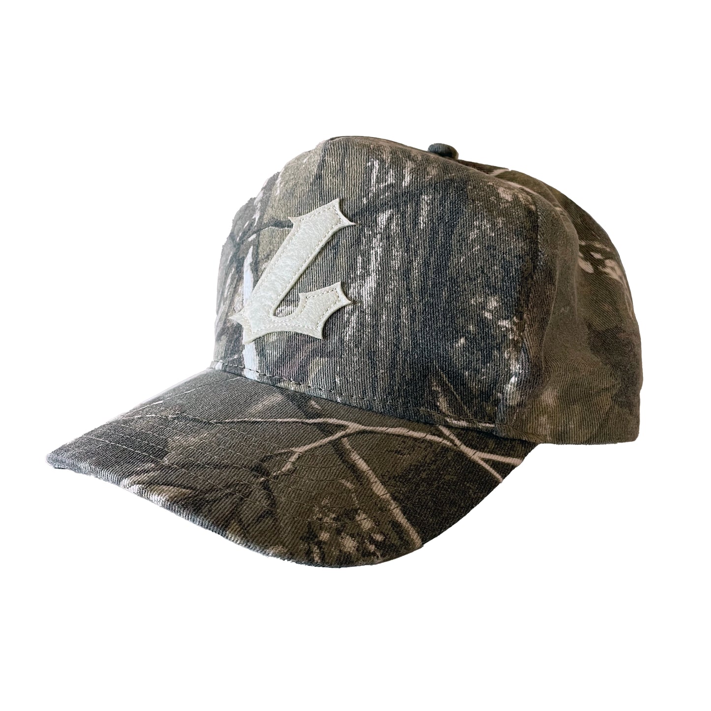 Tree camo trucker cap