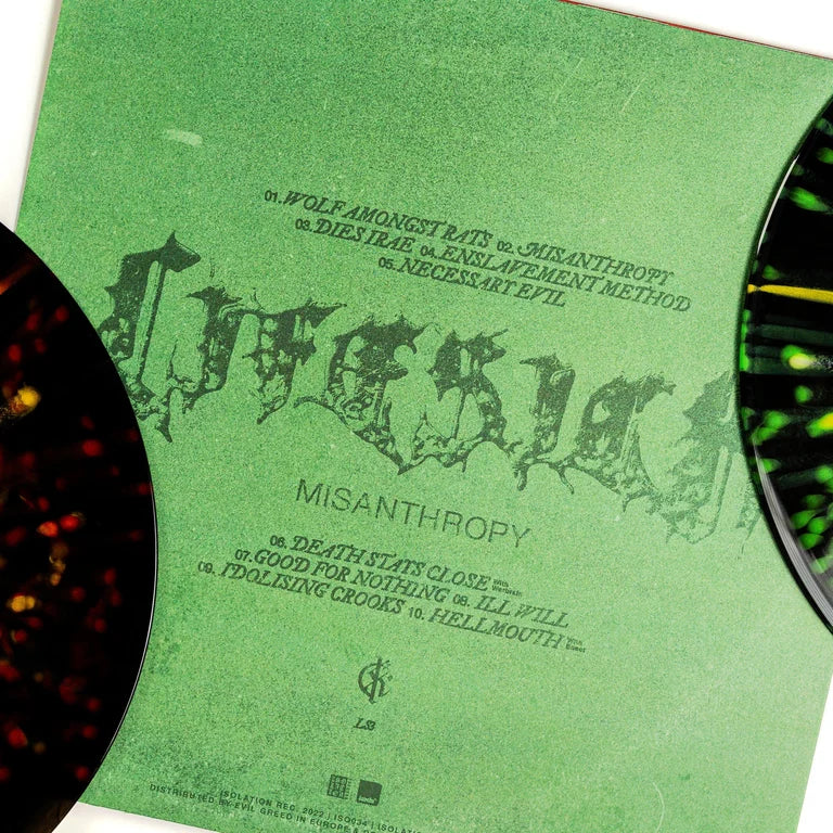 LIFESICK "MISANTHROPY" LP