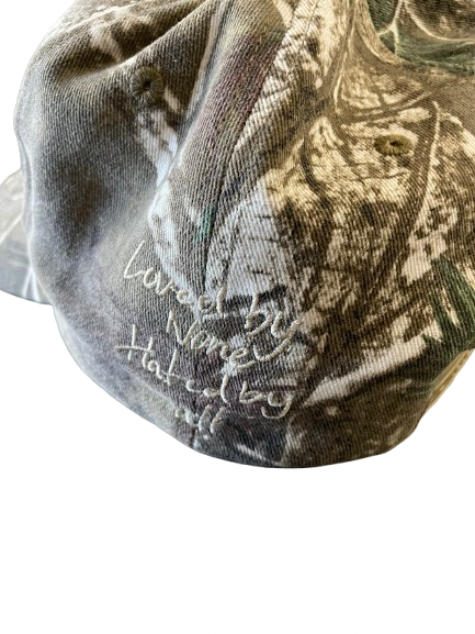 Tree camo trucker cap